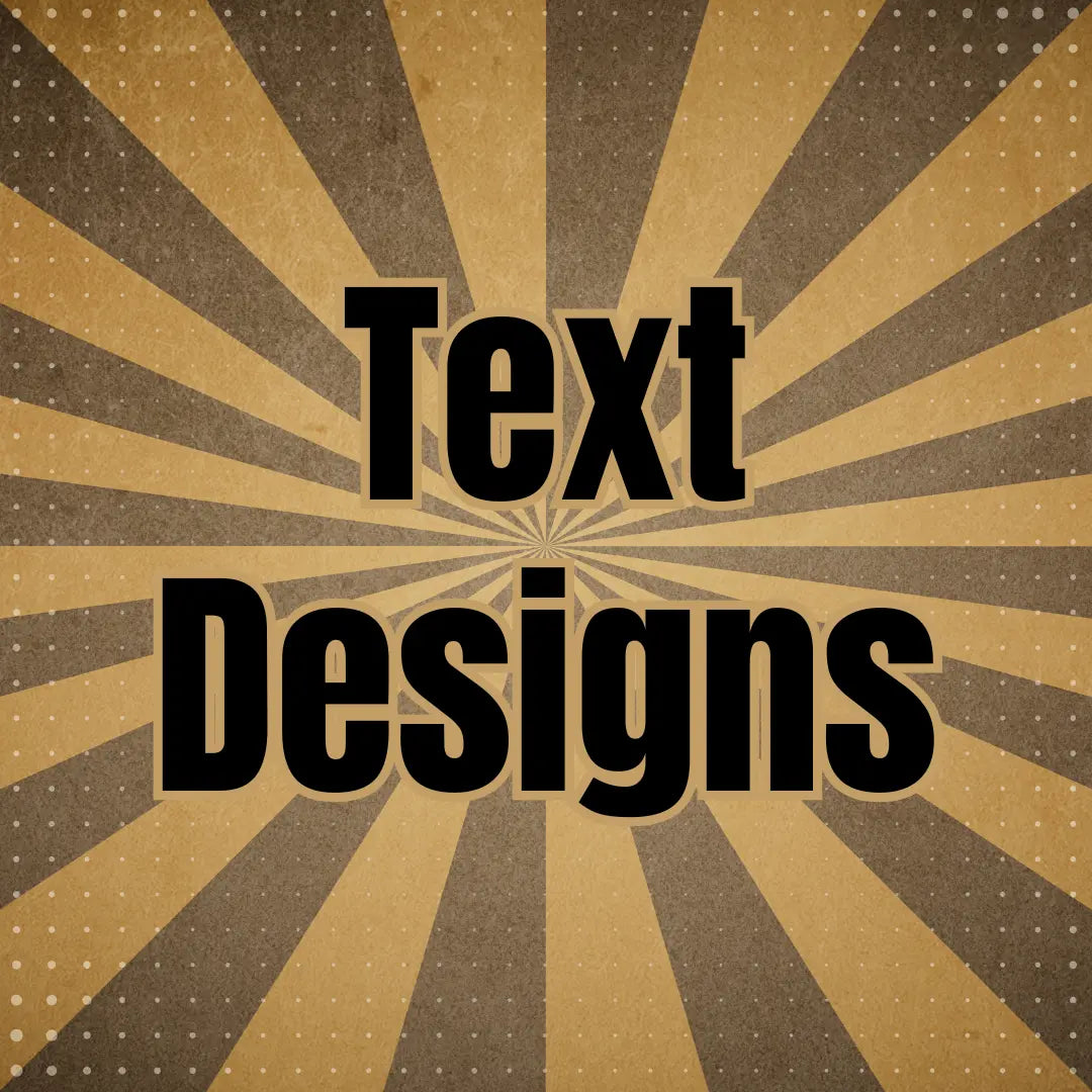 Text Design Tees