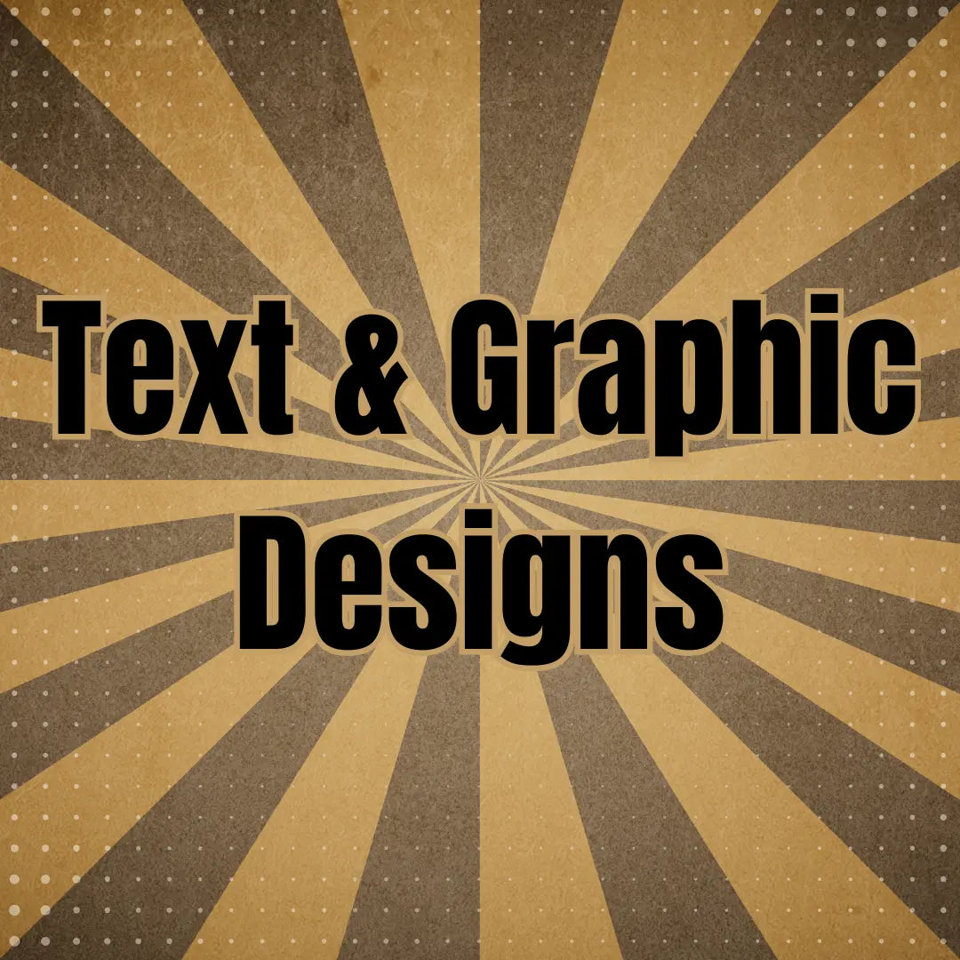 Text + Graphic Designs Tees